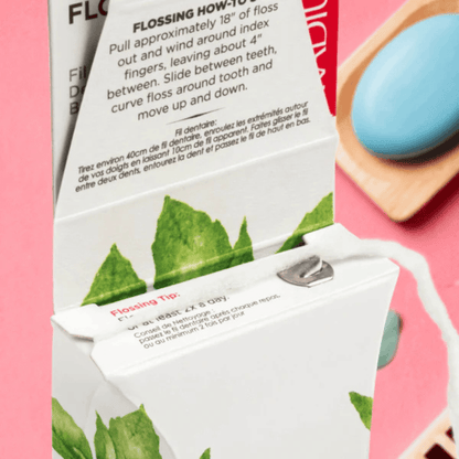 Alternate Image of Vegan Sponge Floss, dental floss package
