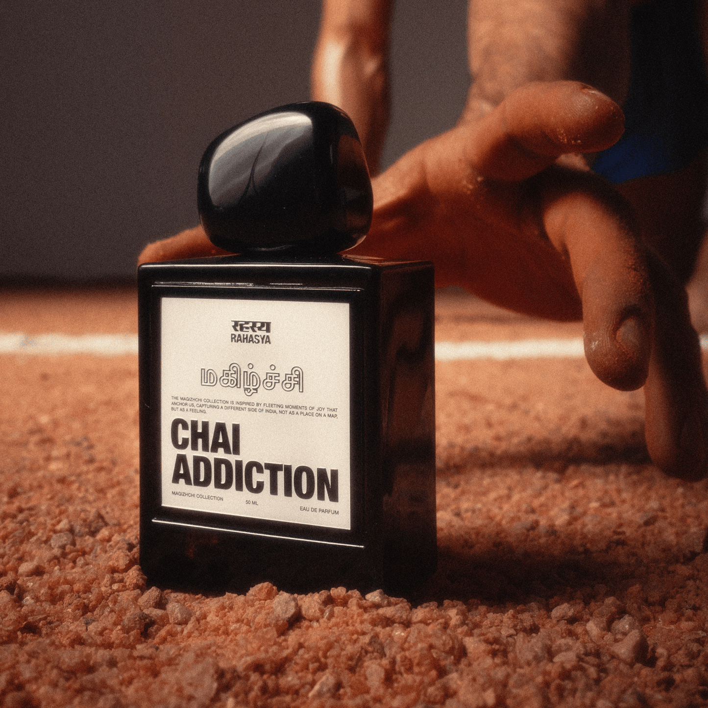 Alternate Image of Chai Addiction EDP black perfume bottle with white label
