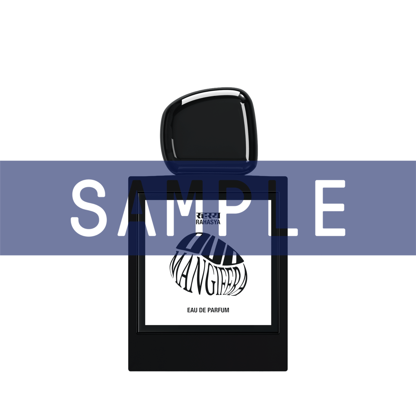 Primary Image of Sample - Oud Mangifera EDP black perfume bottle with white label