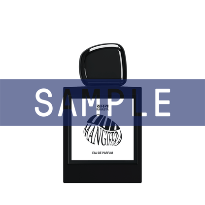 Primary Image of Sample - Oud Mangifera EDP black perfume bottle with white label