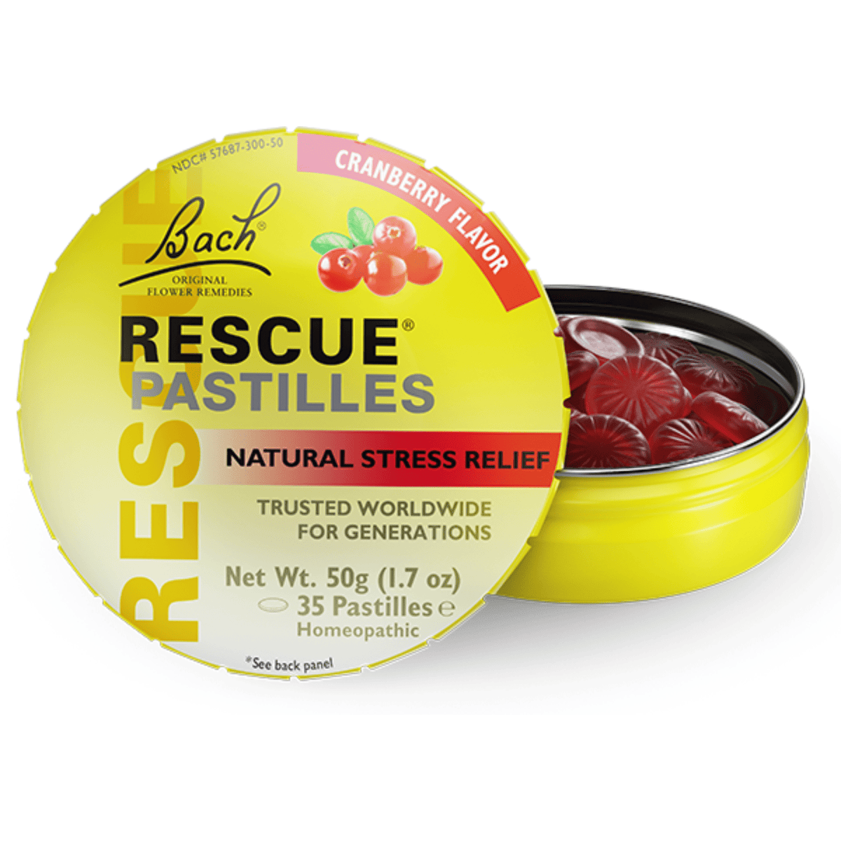 Primary Image of Cranberry Rescue Remedy Pastilles