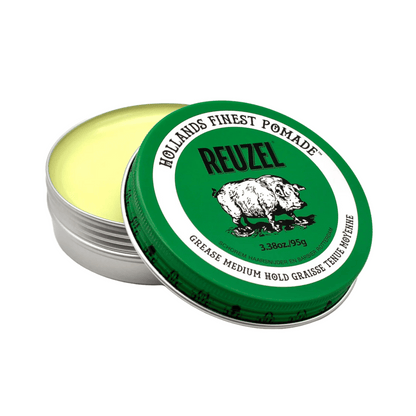 Primary Image of Green Grease Pomade Medium Hold