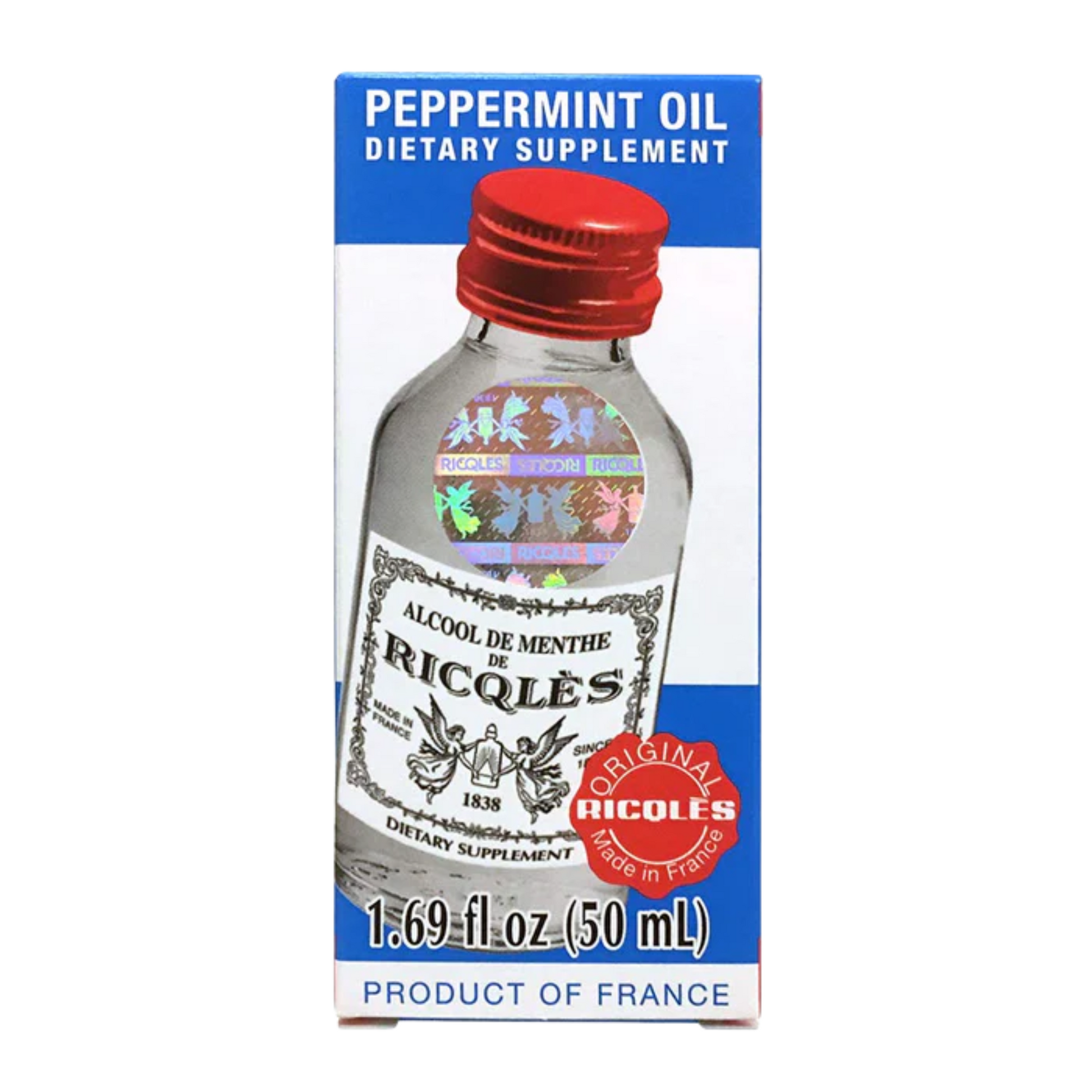 Primary Image of Ricqlès Peppermint Oil (1.69 fl oz)