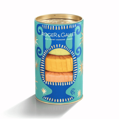Primary Image of Wellbeing Soap Blue Tin Trio 1