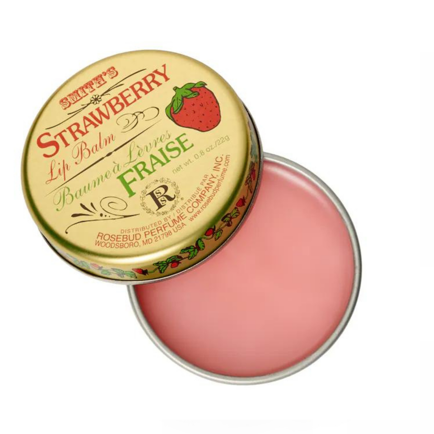 Primary Image of Smith's Strawberry Lip Balm 