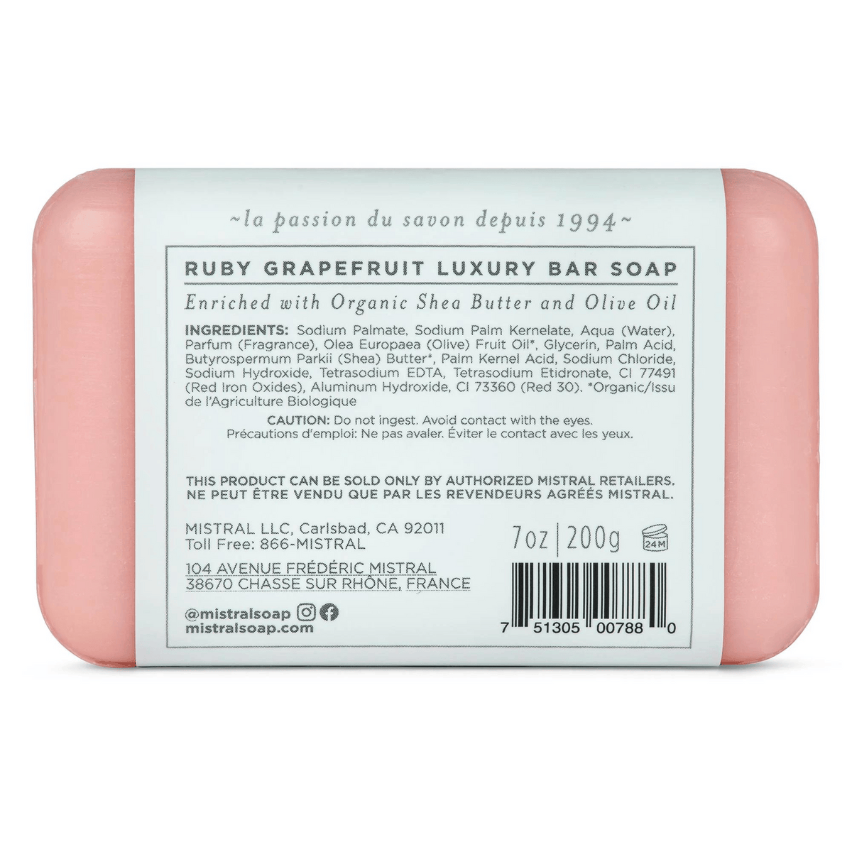 Alternate Image of Ruby Grapefruit Classic Bar Soap