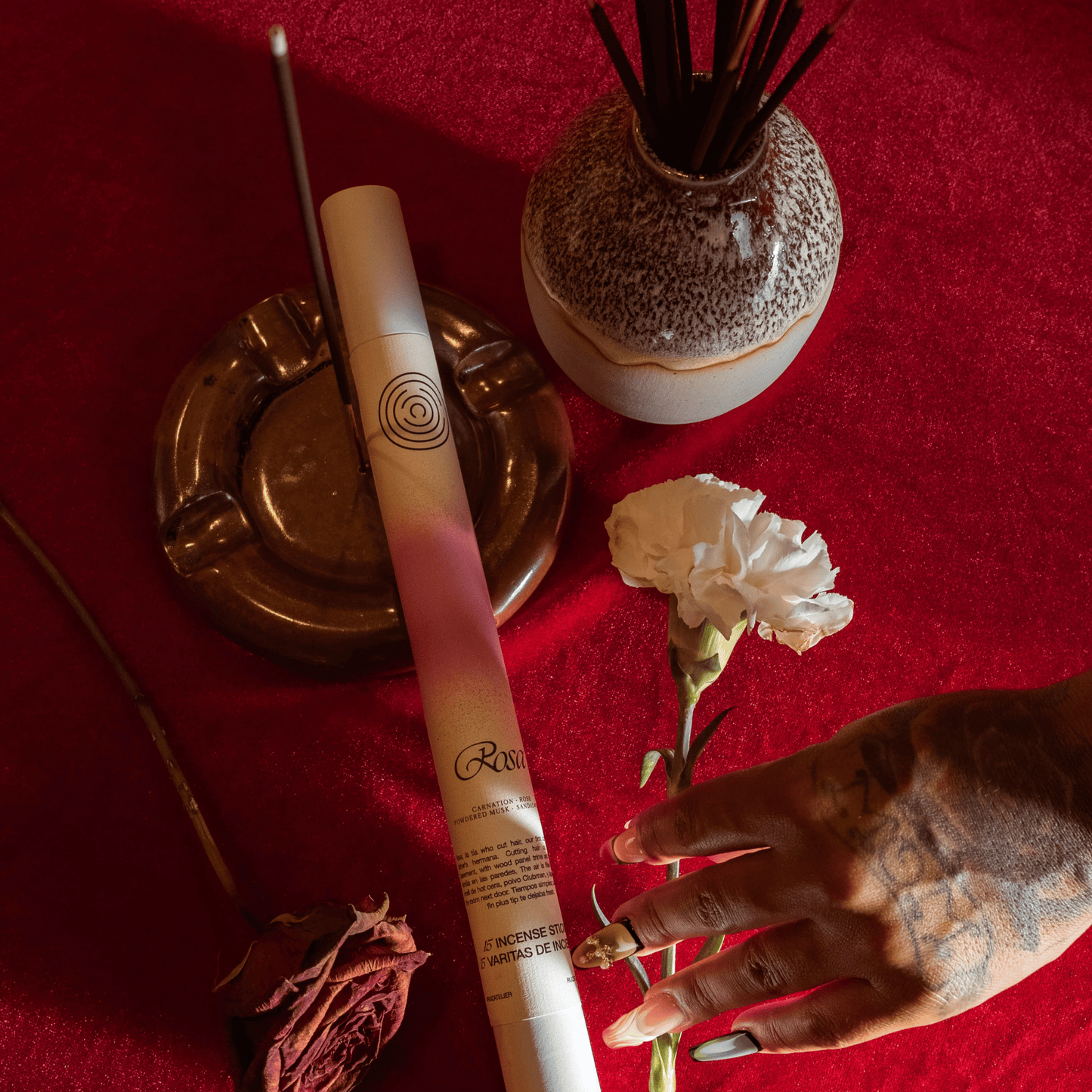 Alternate Image of Rosa Incense