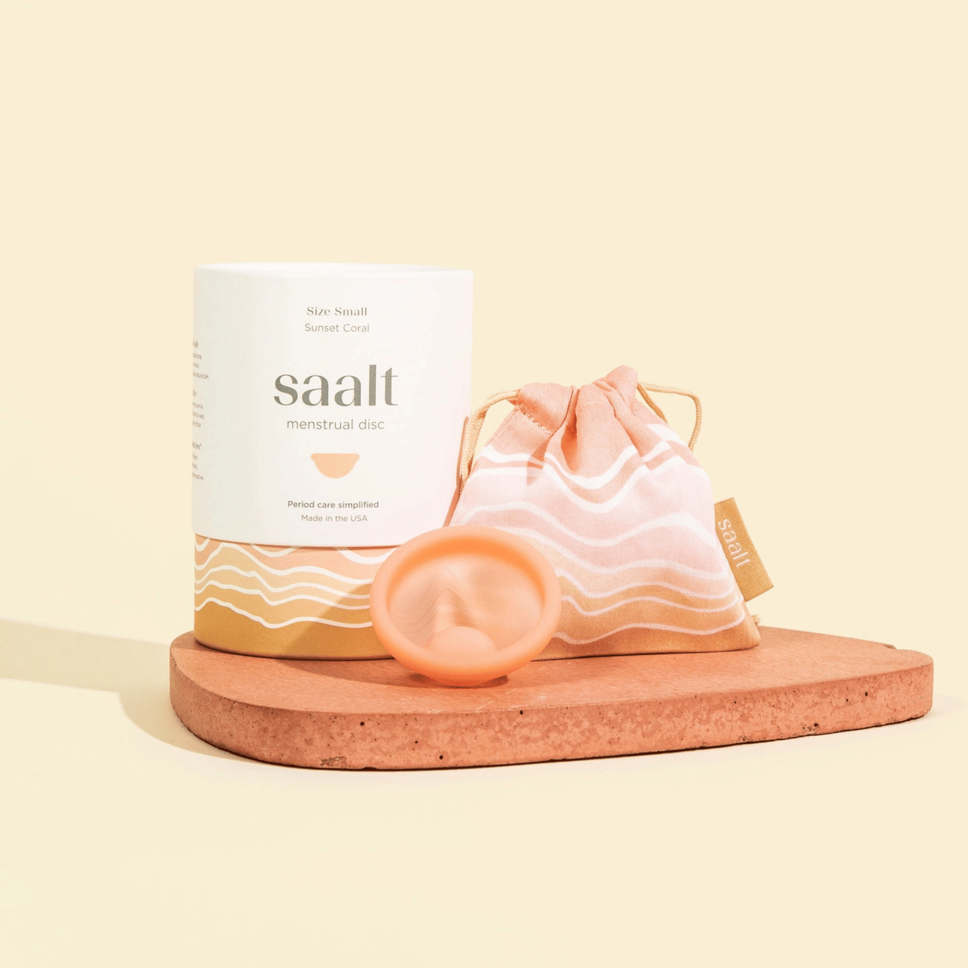 Saalt Small Menstrual Disc #10090893 Smallflower