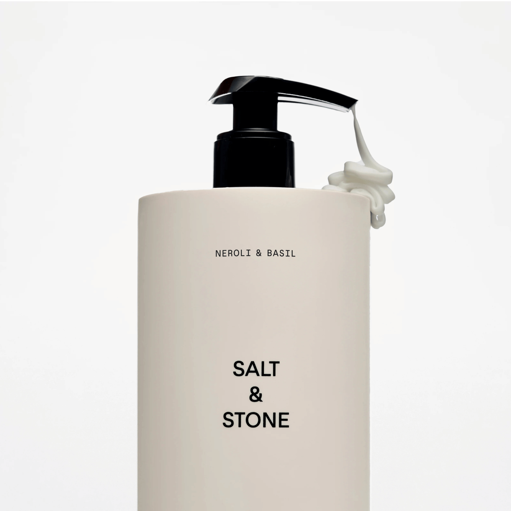 Alternate Image of Neroli and Basil Body Lotion, round lotion bottle with pump