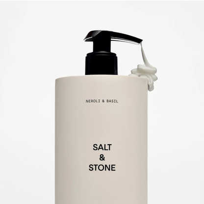 Alternate Image of Neroli and Basil Body Lotion, round lotion bottle with pump