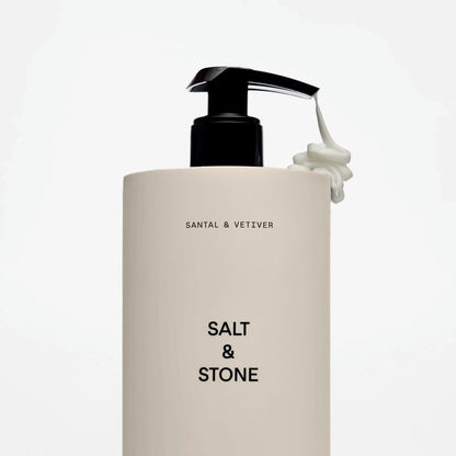 Alternate Image of Santal and Vetiver Body Lotion, round lotion bottle with pump