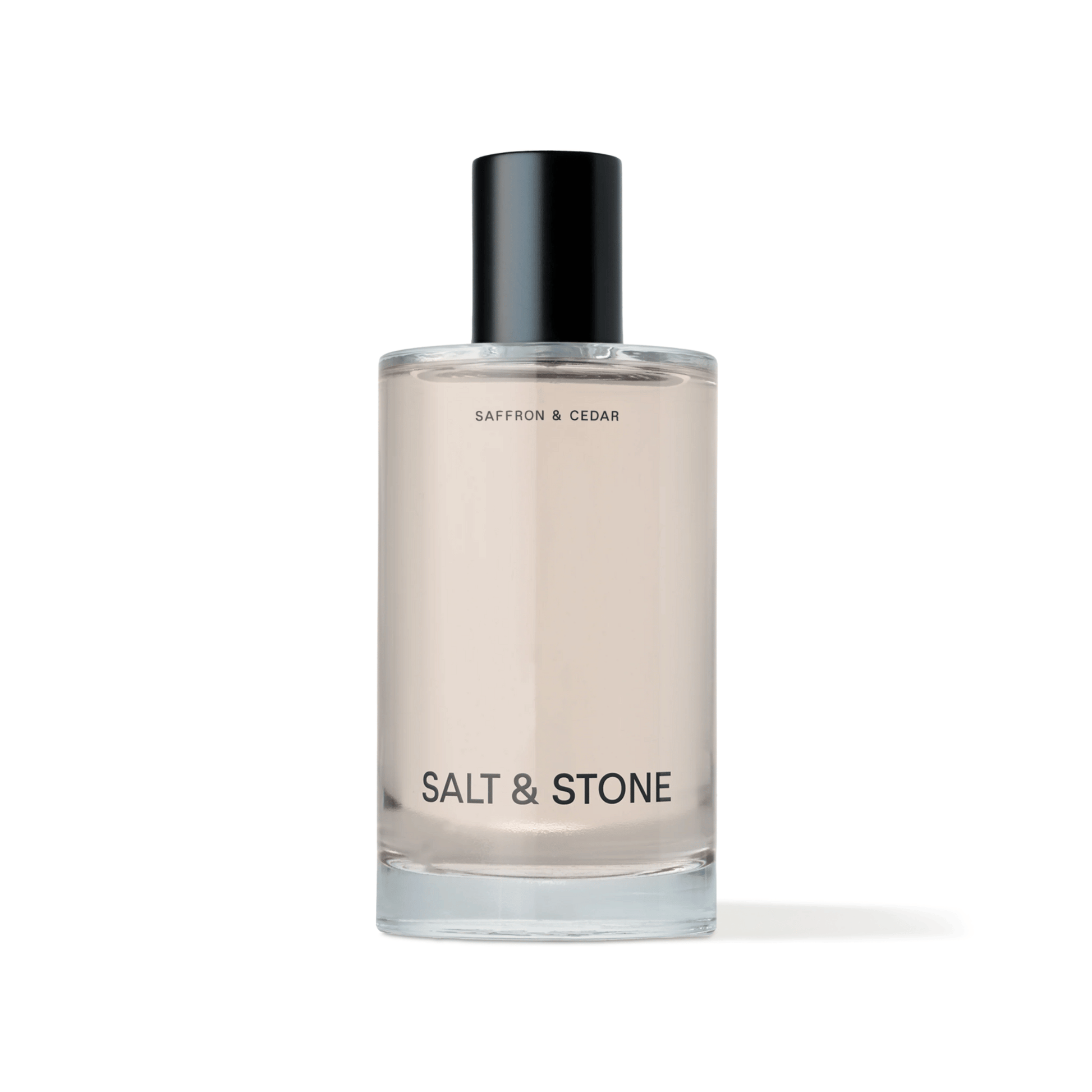 Primary Image of Saffron and Cedar Body Mist, glass bottle body mist