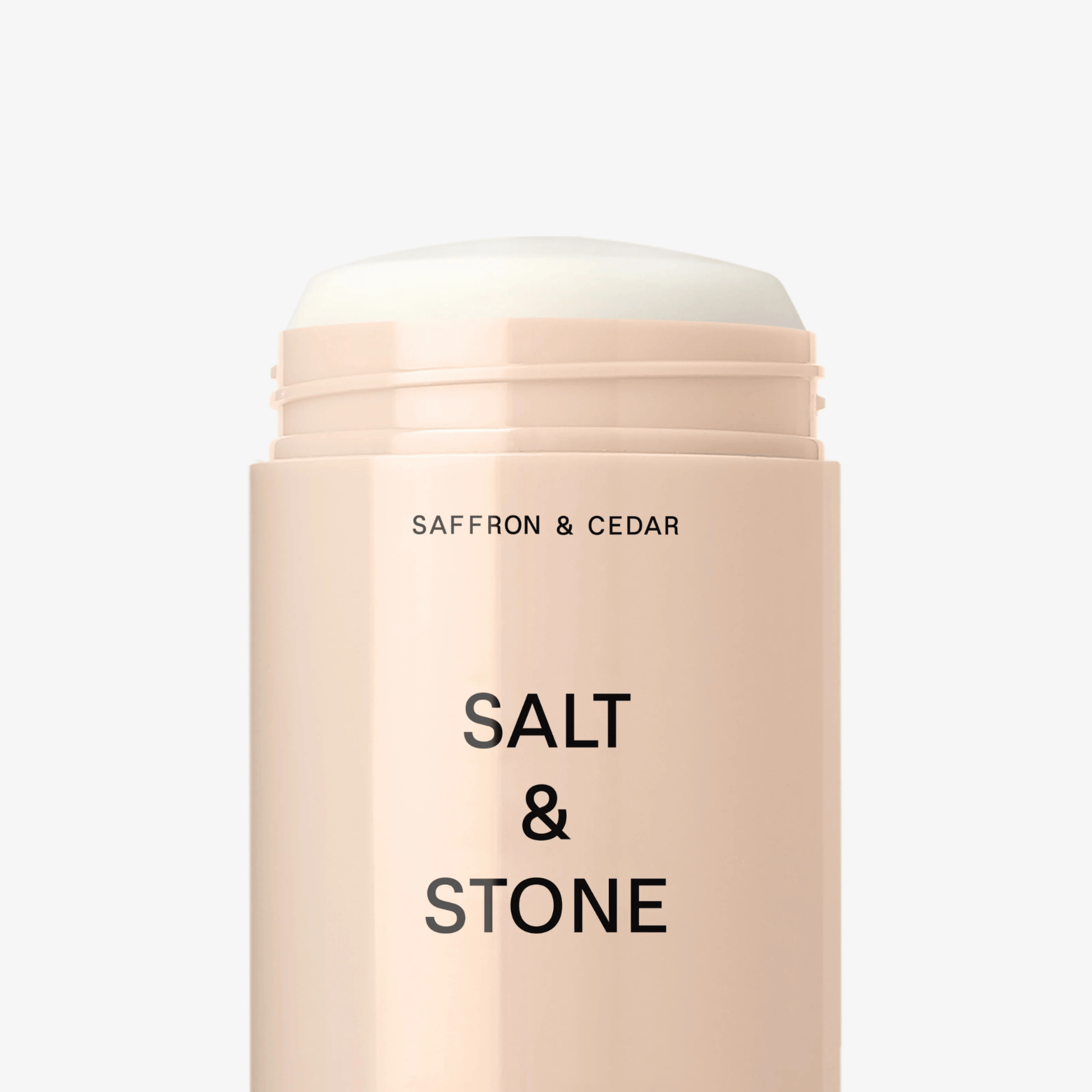 Alternate Image of Saffron and Cedar Deodorant, plastic round deodorant stick