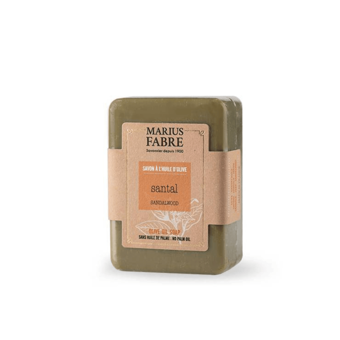 Primary Image of Olive Oil Bar Soap - Sandalwood