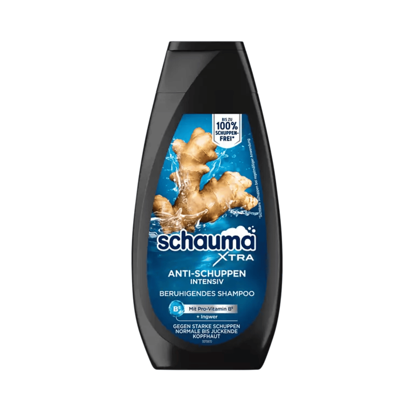 Primary Image of Xtra Intensive Anti-Dandruff Shampoo, black shampoo bottle