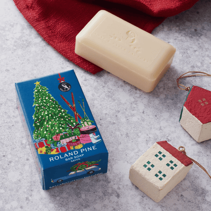 Alternate Image of Home for the Holidays Roland Pine Shea Butter Boxed Soap Bar