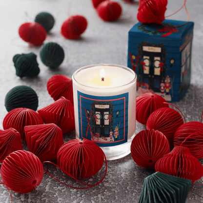 Alternate Image of Home for the Holidays Roland Pine Votive Soy Glass Candle