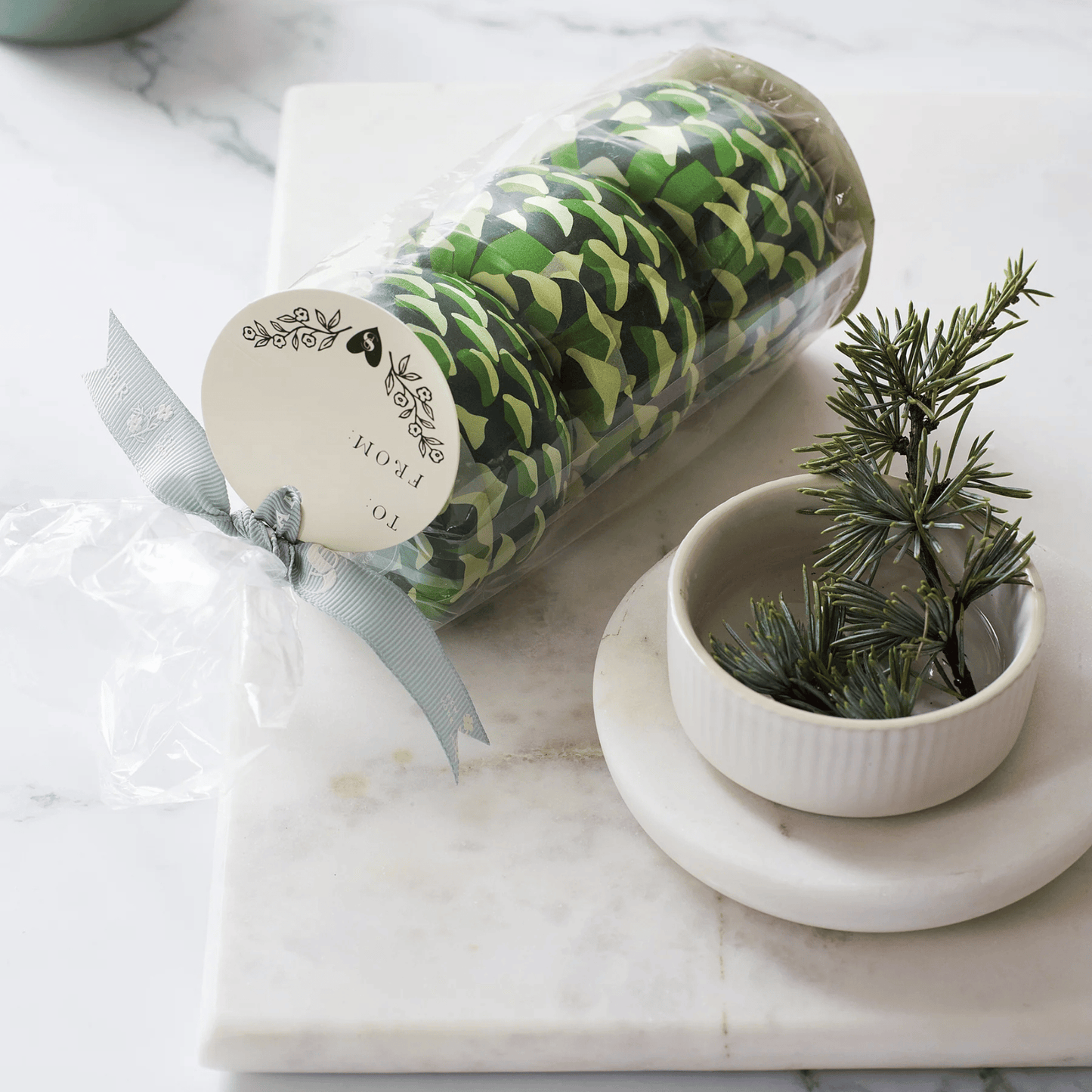 Alternate Image of Roland Pine 3 oz Small Tin Soy Candle Trio