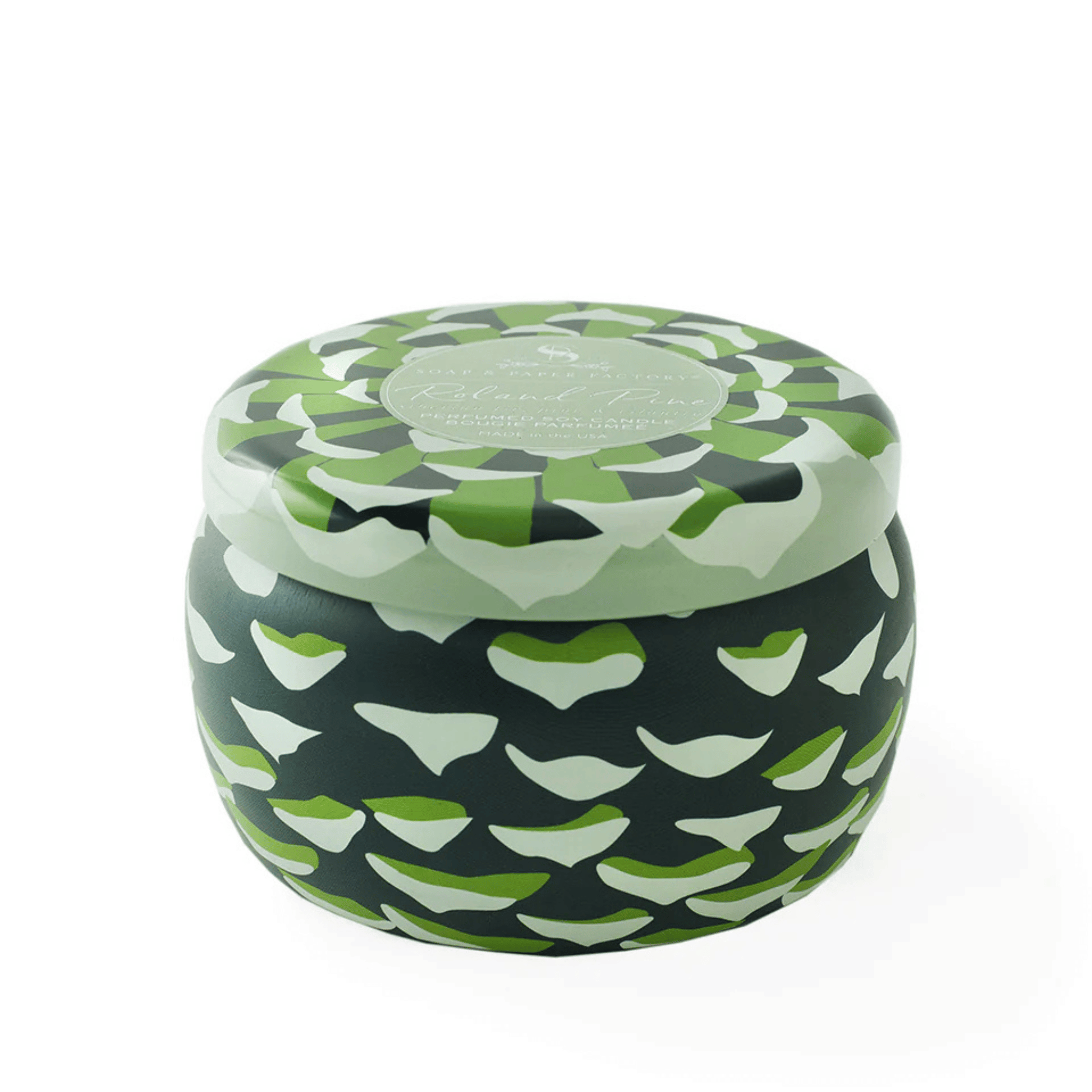Alternate Image of 6 oz Tin Roland Pine Candle