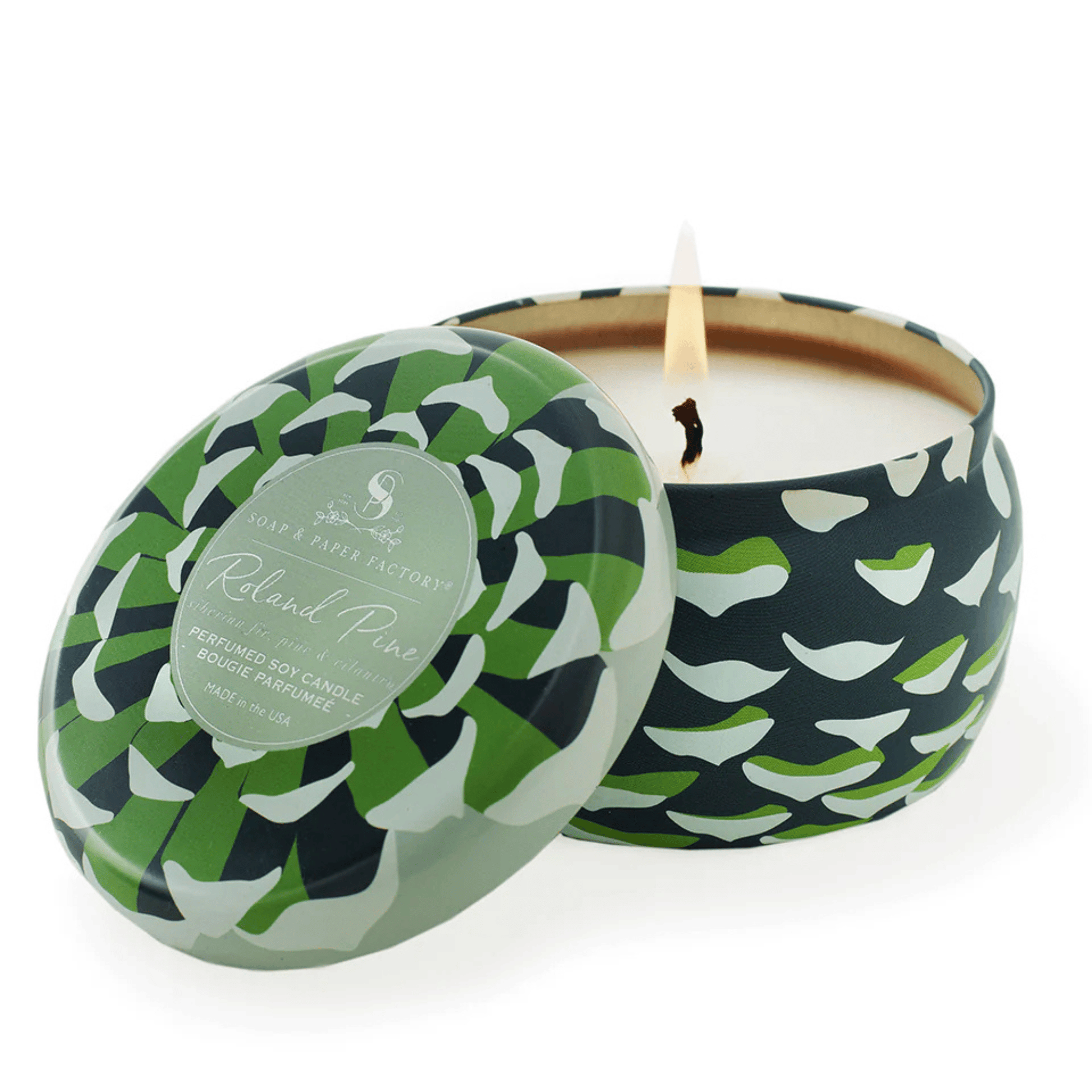 Primary Image of 6 oz Tin Roland Pine Candle