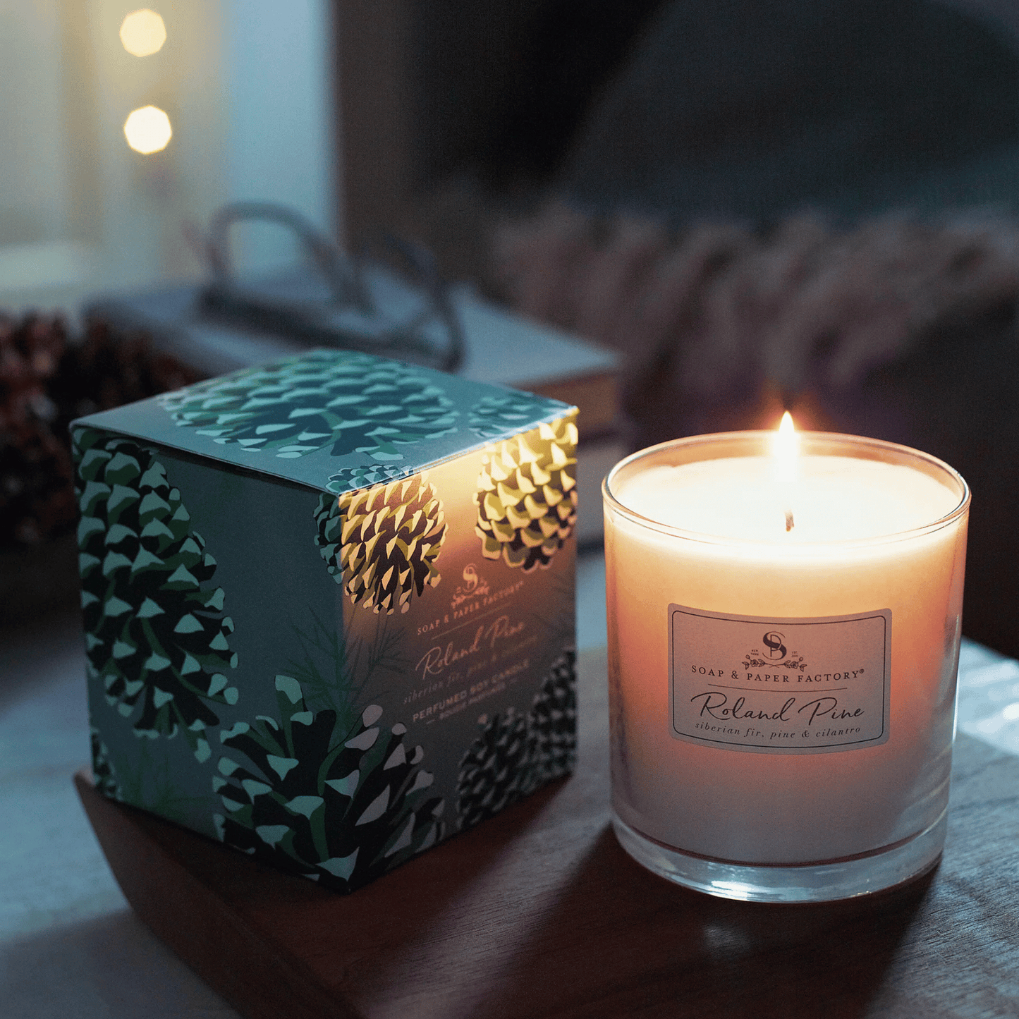 Alternate Image of Roland Pine Soy Candle