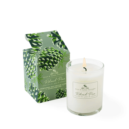 Primary Image of Roland Pine Votive Soy Candle