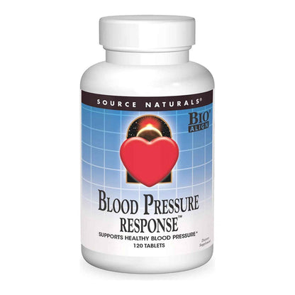 Primary Image of Blood Pressure Response, white bottle with blue label
