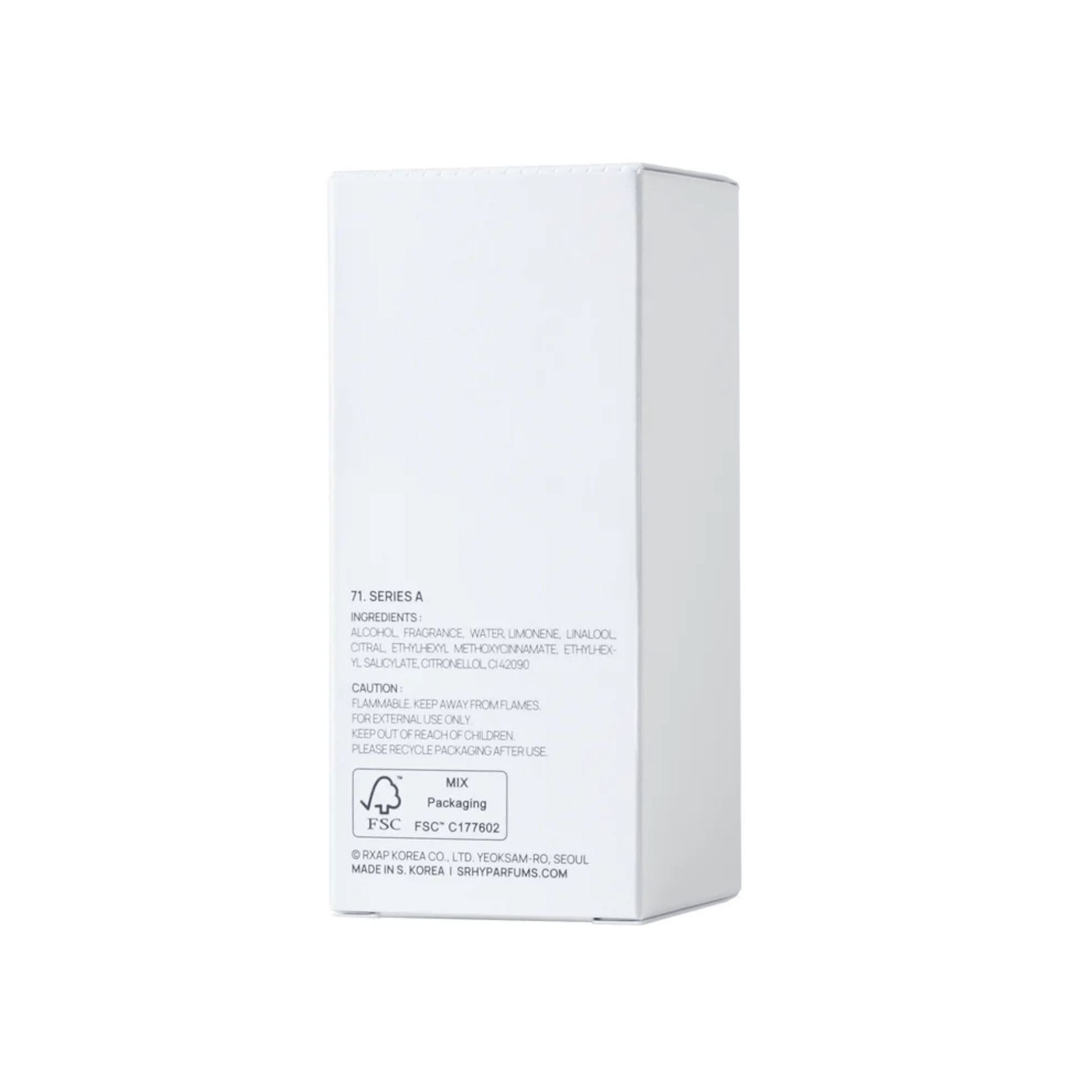 Alternate Image of 71. Series A EDP, white perfume box