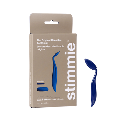 Primary Image of Midnight Navy Original Reusable Toothpick Two Pack