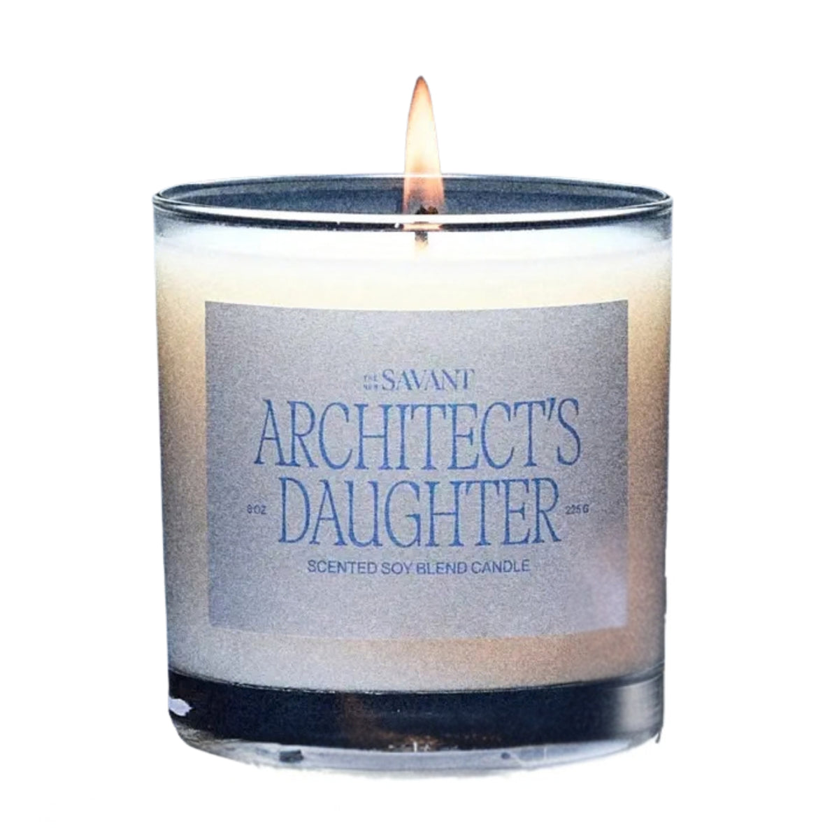 Primary Image of Architect's Daughter Candle, candle with blue label