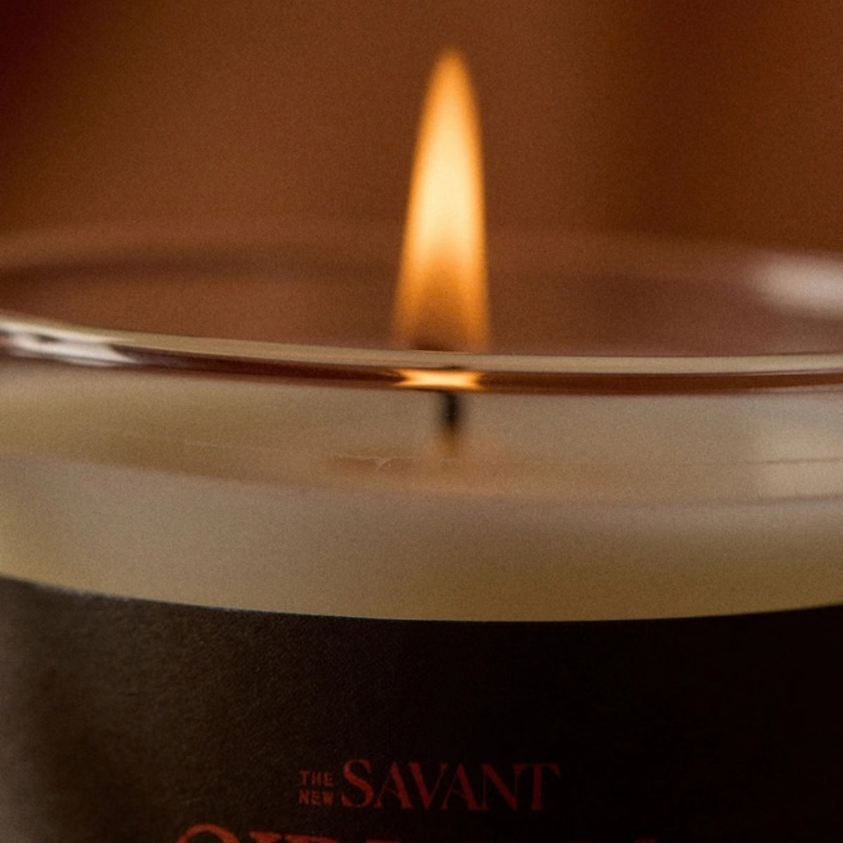 Alternate Image of Girl In A Sweater Candle, candle with red label