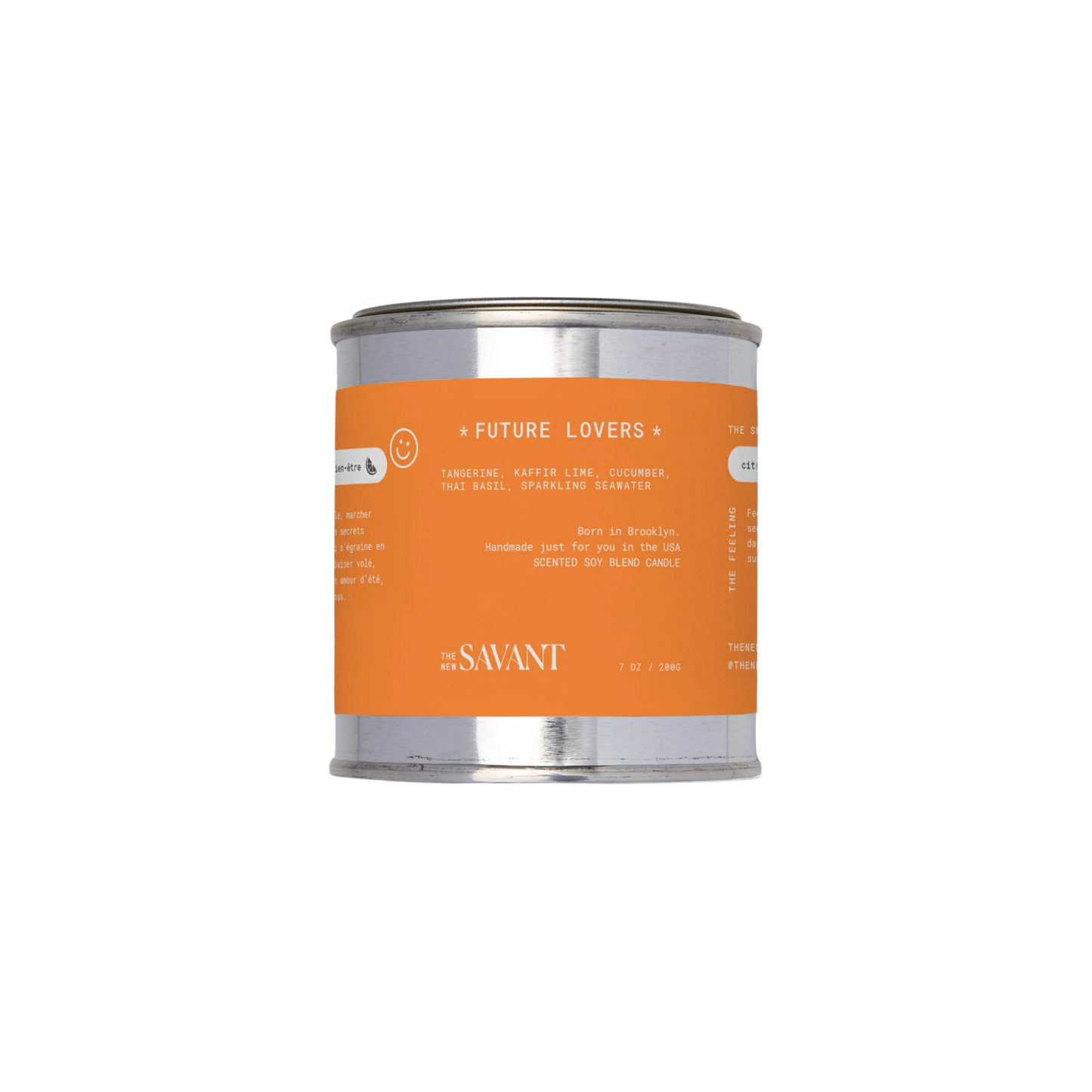 Primary Image of Future Lovers Candle, candle with orange label