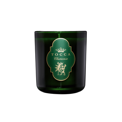 Alternate Image of Chamonix Green Glass Candle