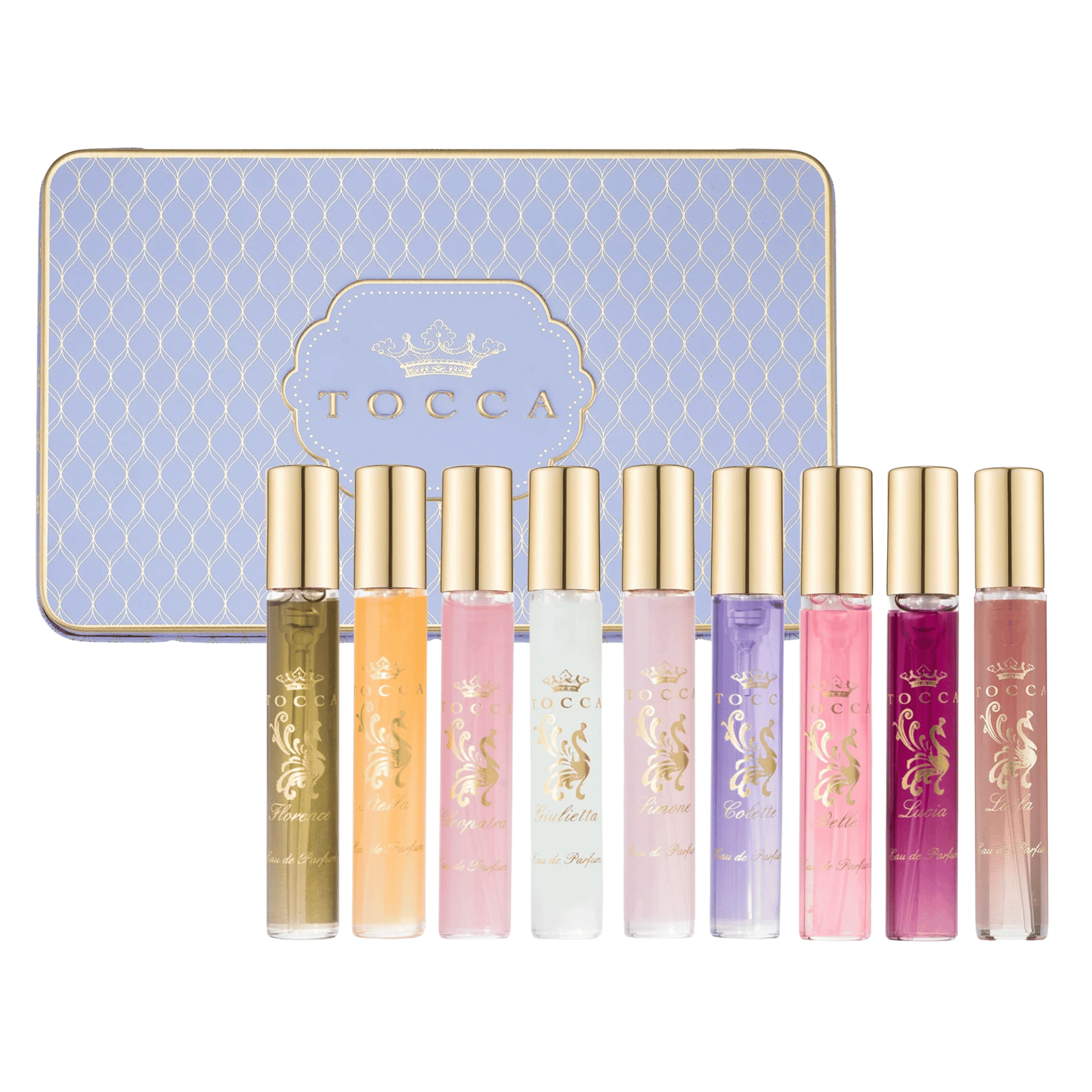 Tocca Luxury Fragrance Wardrobe Tin (9 x 4.5 ml) #10088842