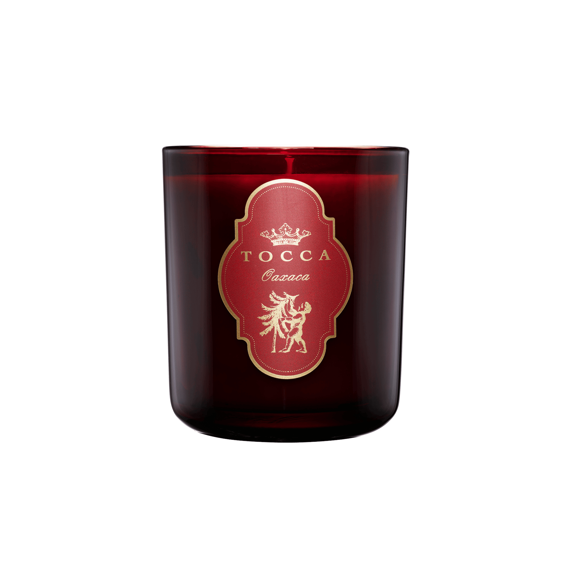 Alternate Image of Oaxaca Red Glass Candle