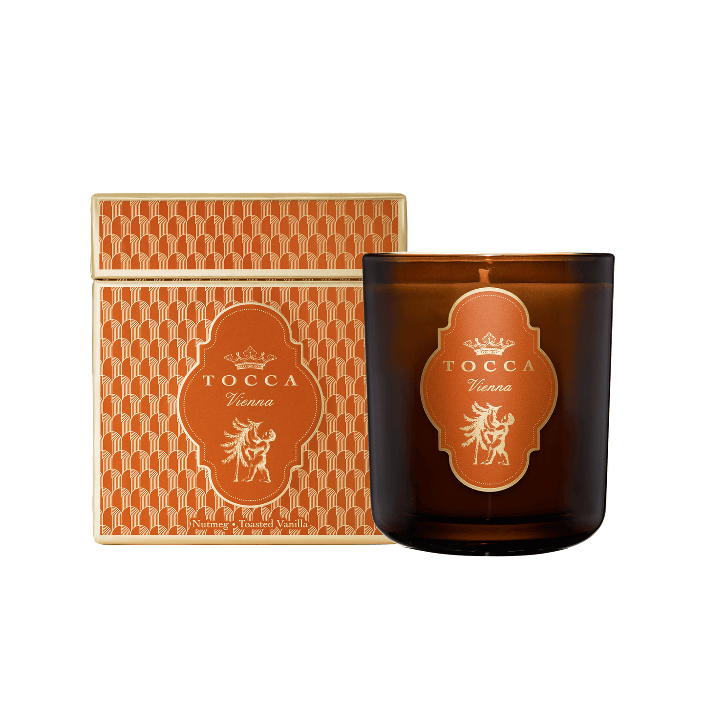 Primary Image of Vienna Amber Glass Candle