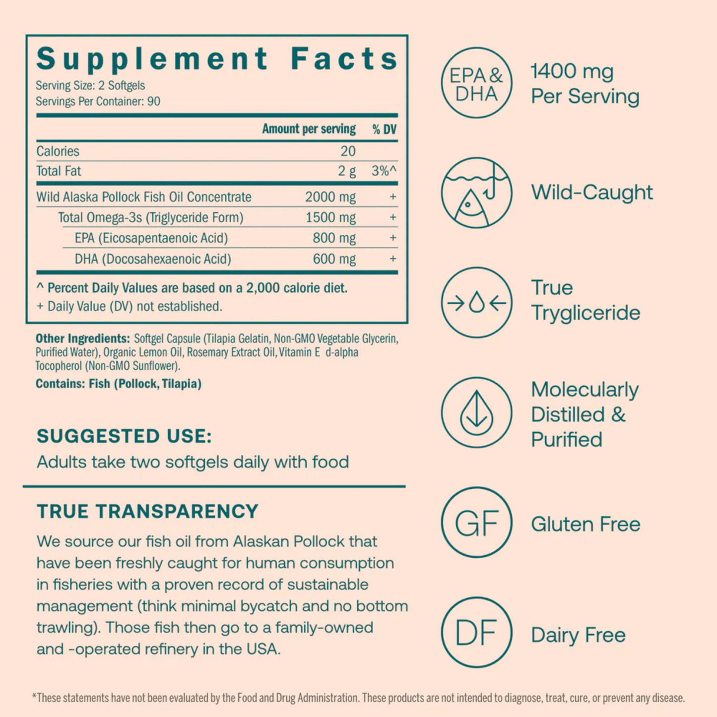 Alternate Image of Omega-3 Fish Oil (180 count)