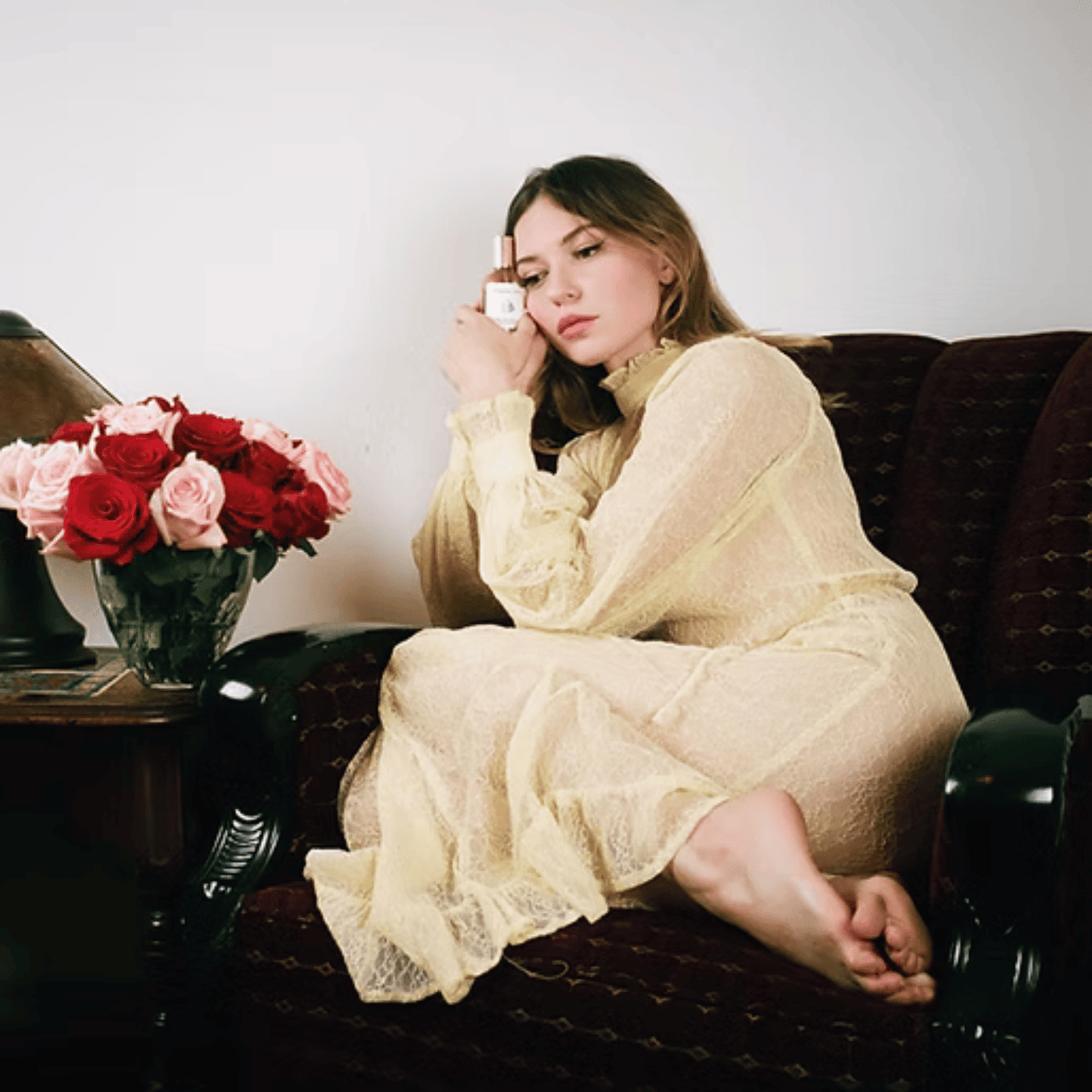 Alternate Image of Chateu, 1970 EDP, perfume bottle with model