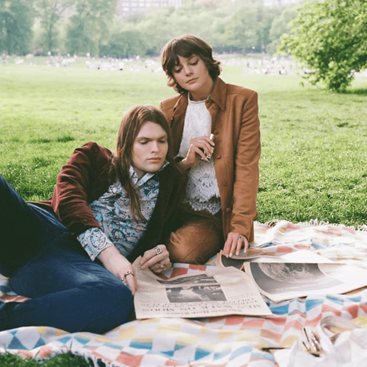 Alternate Image of Sheep Meadow EDP, perfume bottle with model