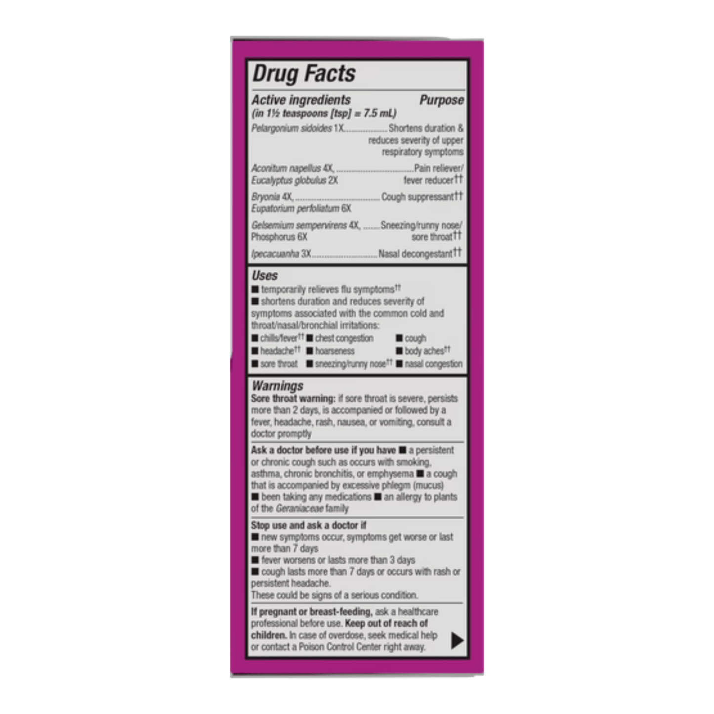 Alternate Image of Umcka Berry Cold & Flu Relief Syrup Berry Flavor