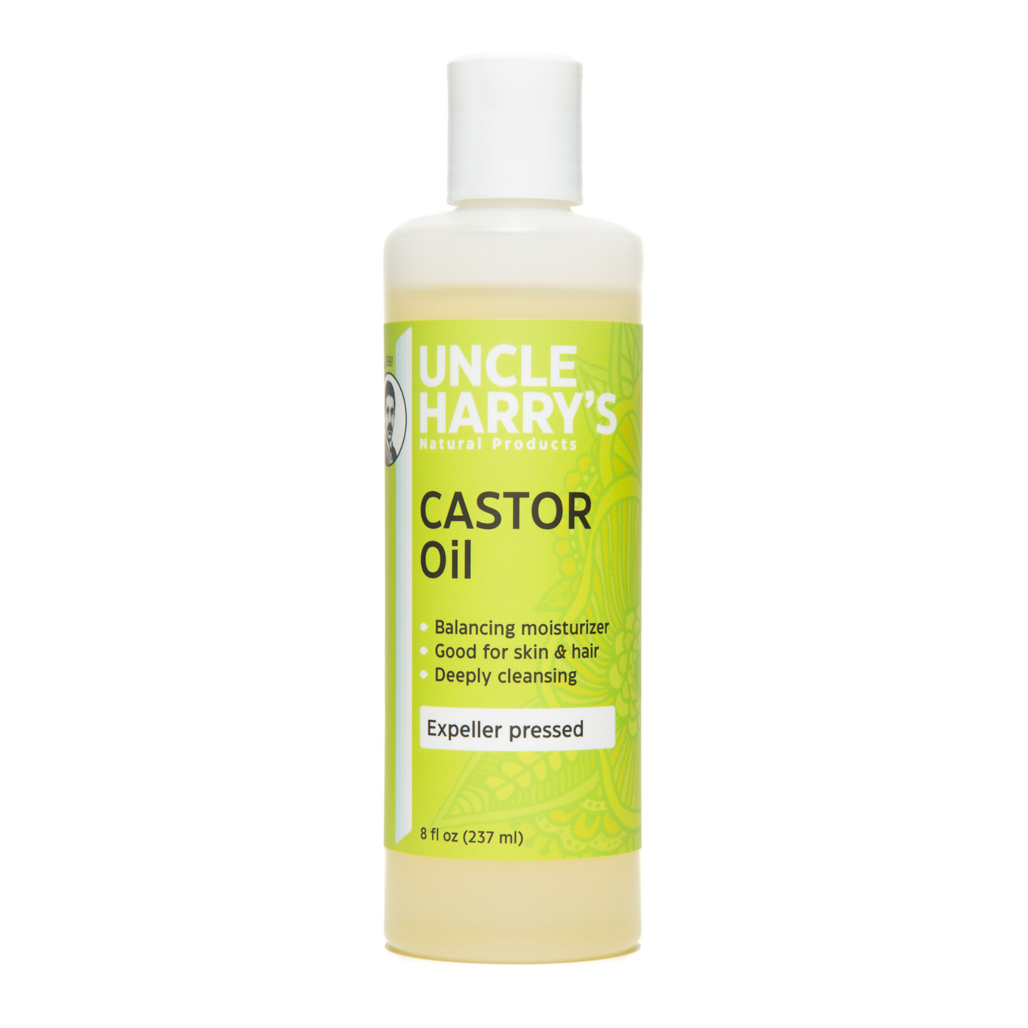 primary image of uncle harry's castor oil 8oz