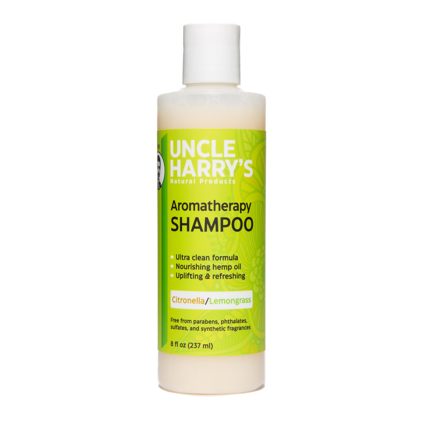 primary image of uncle harry's citronella lemongrass shampoo
