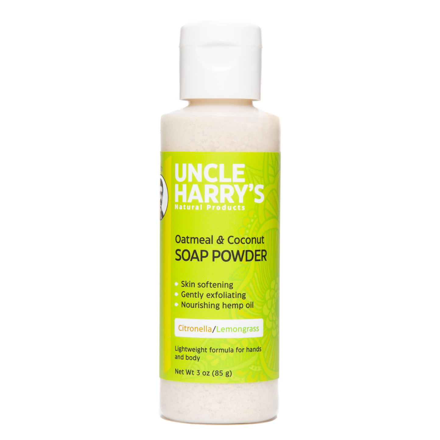 primary image of uncle harry's citronella lemongrass soap powder