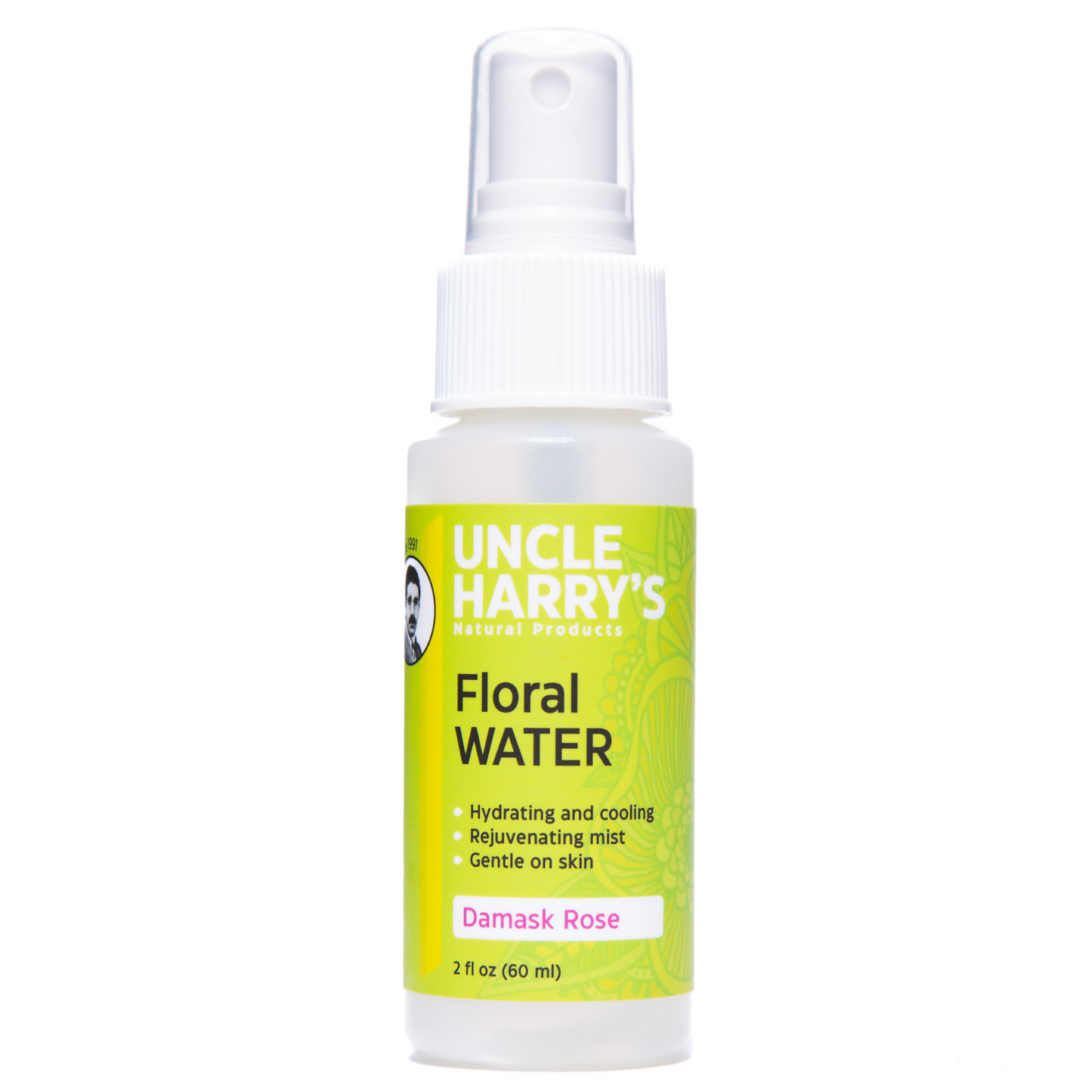 primary image of uncle harry's damask rose floral water 2oz