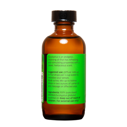 alternate image of uncle harry's eucalyptus oil 4oz
