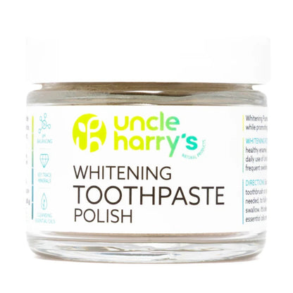 Primary Image of Whitening Toothpaste Polish, glass jar with white label