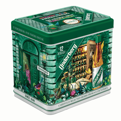 Primary Image of 2026 Annual Collectors Tin, green illustrated tin