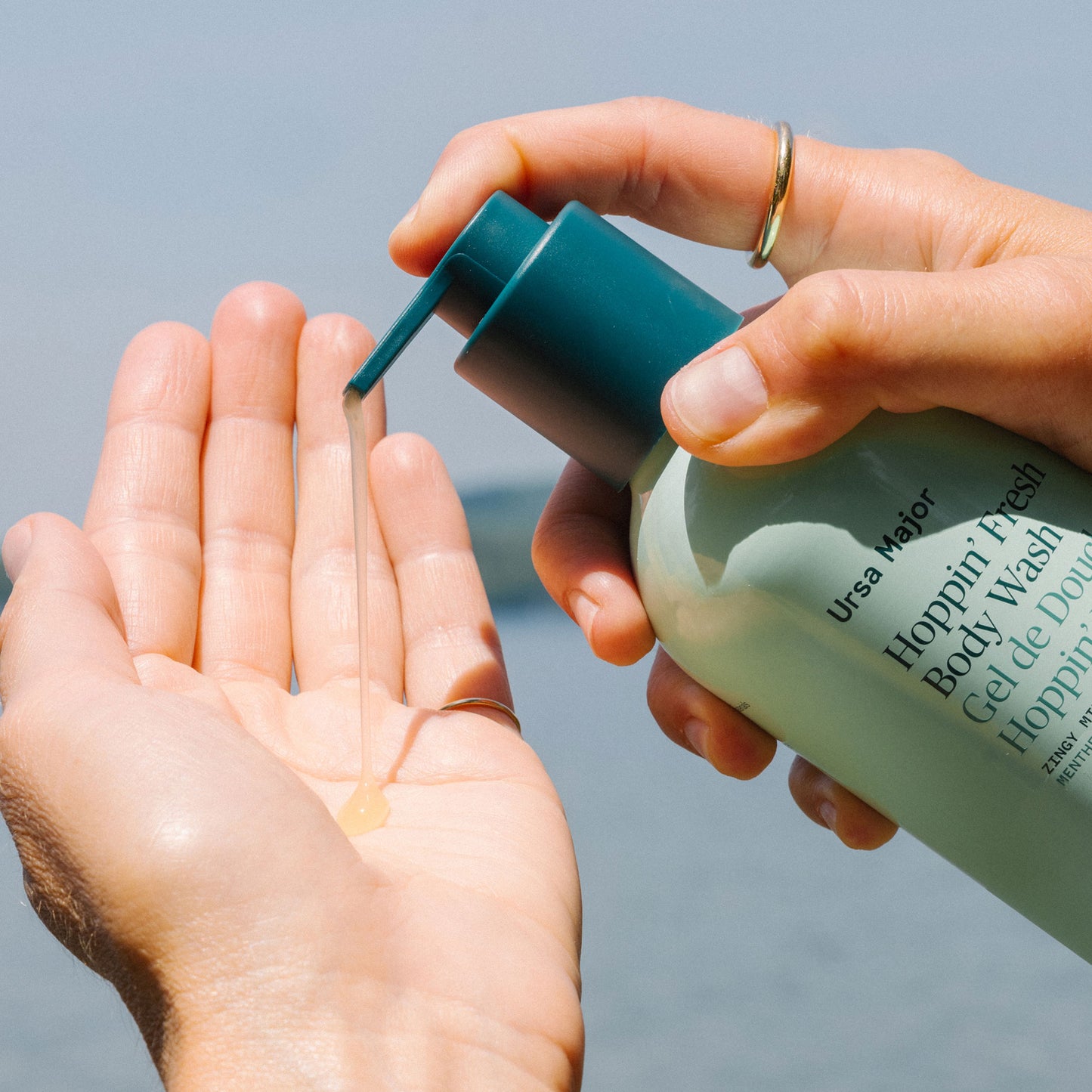 Alternate Image of Hoppin' Fresh Body Wash, blue pump top bottle