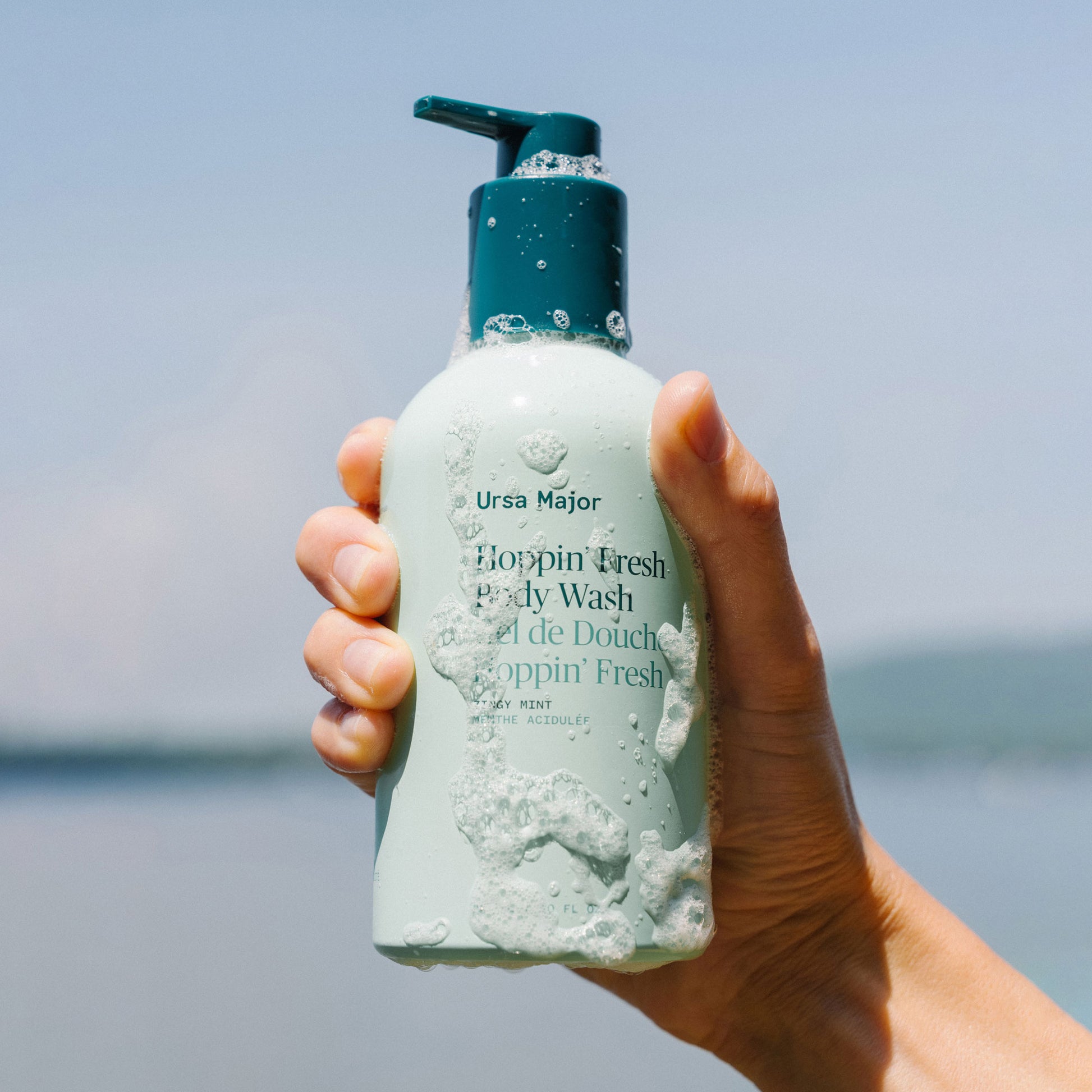 Alternate Image of Hoppin' Fresh Body Wash, blue pump top bottle