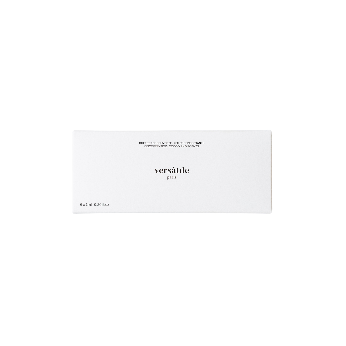 Primary Image of The Cocooning Scents Discovery Set, white fragrance set box